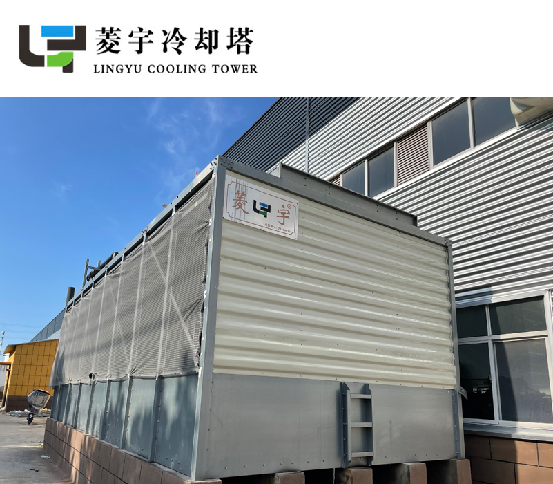 亳州方形横流钣金冷却塔LYN-600T-G2