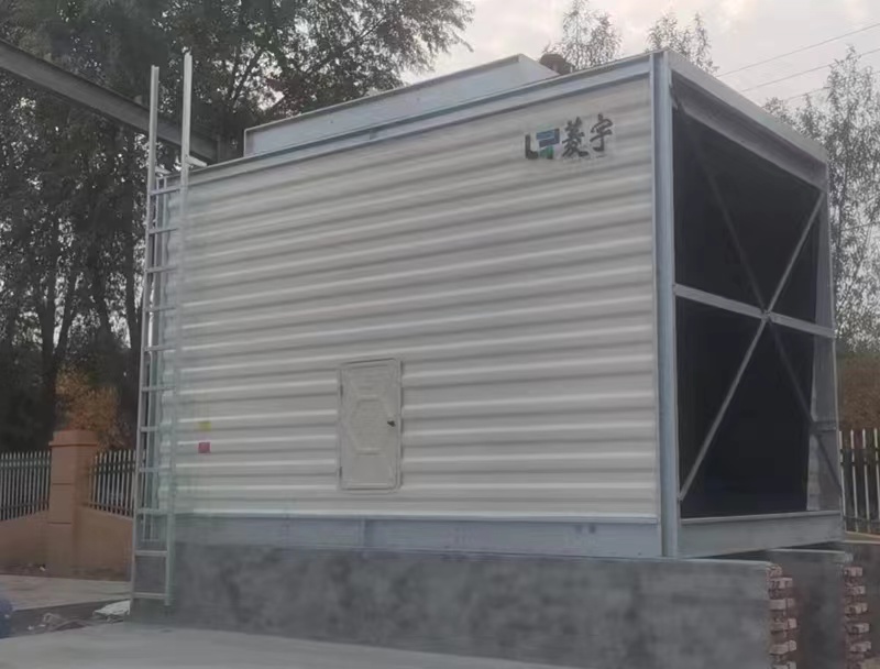 河南商丘菱宇LYH--250T单体方形横流式钣金塔