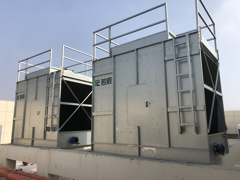 河南济源菱宇LYH---100T方形横流式钢板冷却塔两台 河南济源菱宇LYH---100T方形横流式钢板冷却塔两台