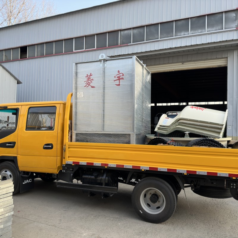 山东济南菱宇RCN--30T小型钢板冷却塔整机送货 山东济南菱宇RCN--30T小型钢板冷却塔整机送货