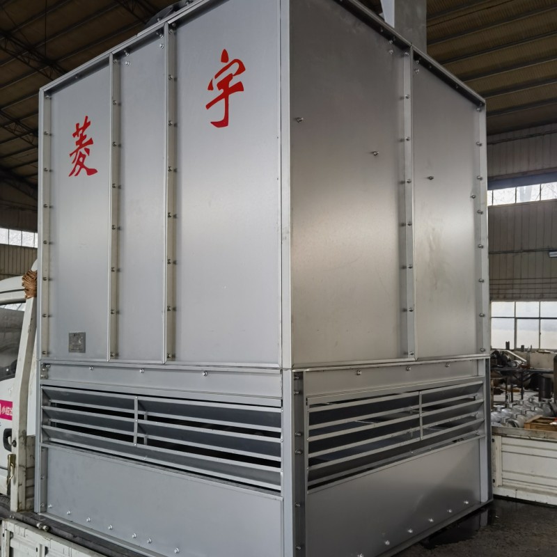 郑州菱宇方形逆流式钢板冷却塔 郑州菱宇方形逆流式钢板冷却塔