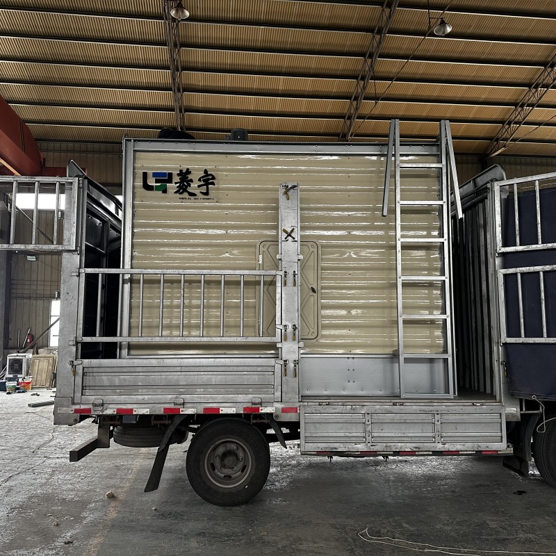 安徽合肥菱宇整体运输的方形横流式钣金冷却塔