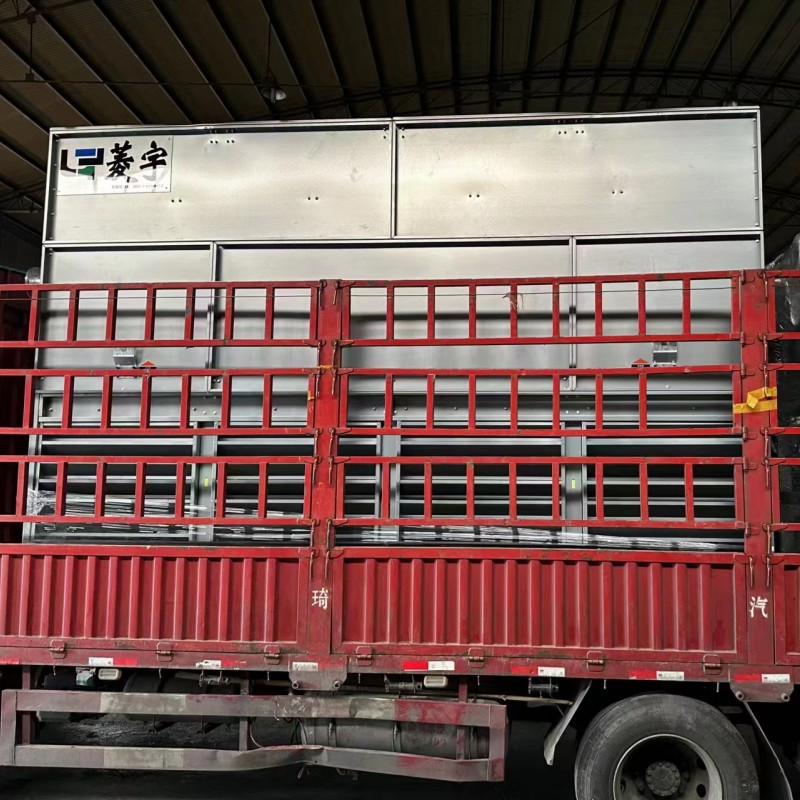 重庆菱宇LYNB---150T方形逆流闭式冷却塔出口到国外 重庆菱宇LYNB---150T方形逆流闭式冷却塔出口到国外